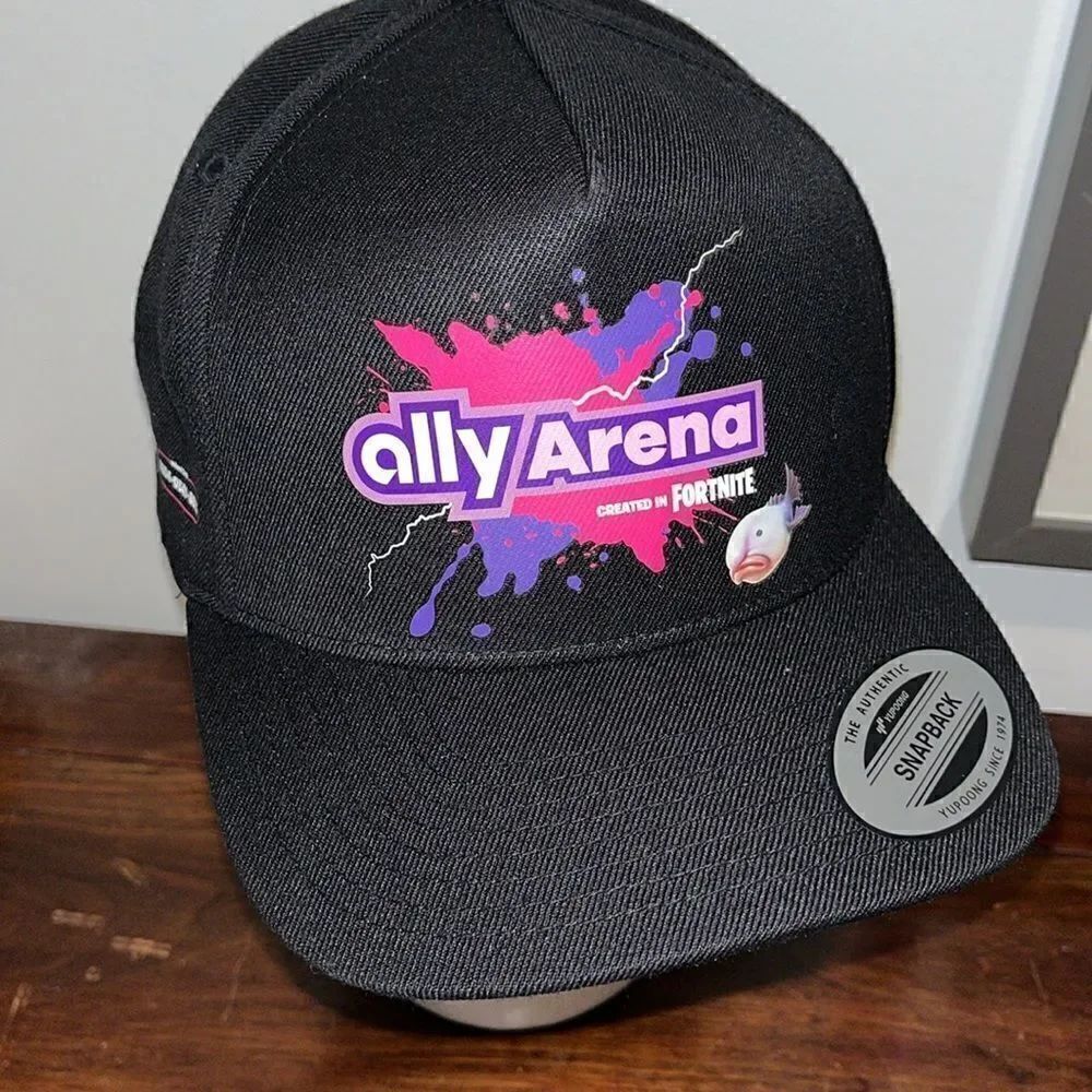 Ally Arena created in Fortnite Chaos Course promo Snapback Gaming urban cap hat